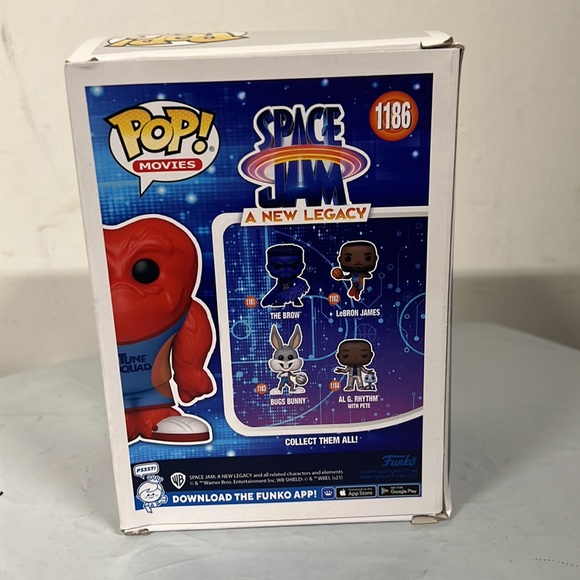 NIB Funko POP! Movies Space Jam: Gossamer #1186 - Picture 4 of 8